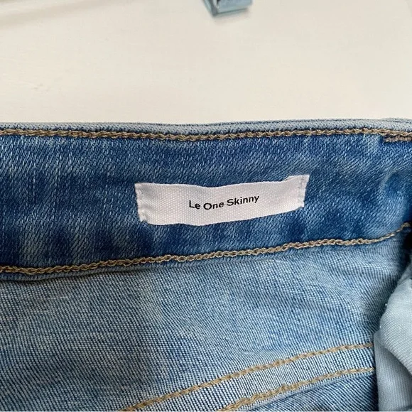 Frame Le One Skinny Jeans in Caspio Blue Size 2 Fits 30-34 New With Tags